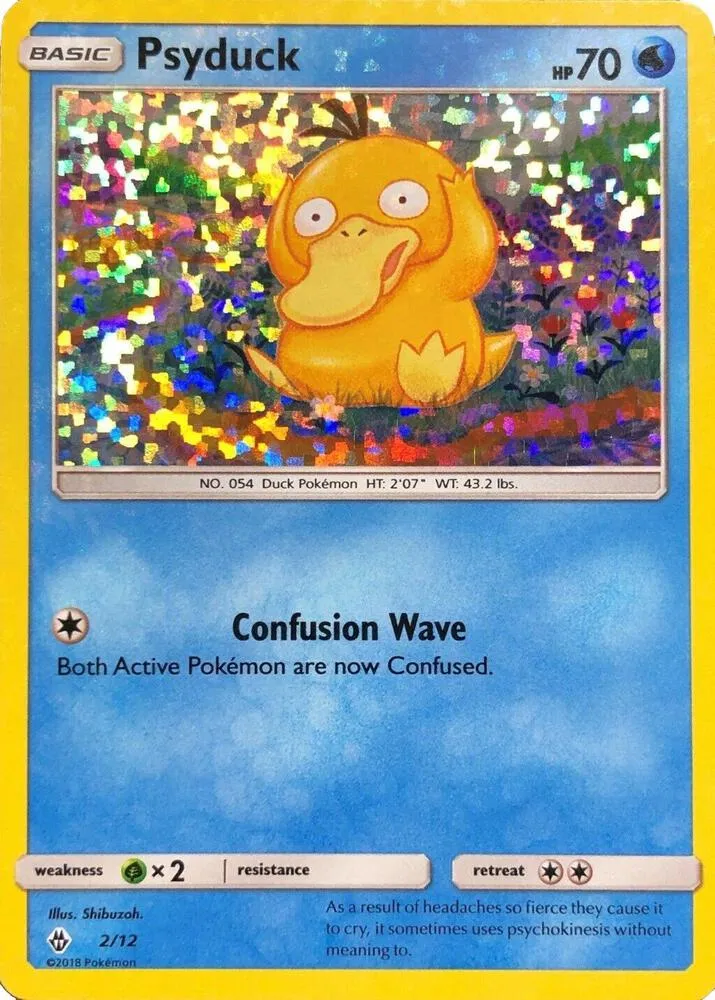 Psyduck - 2/12 - McDonald's Promos 2018 #002