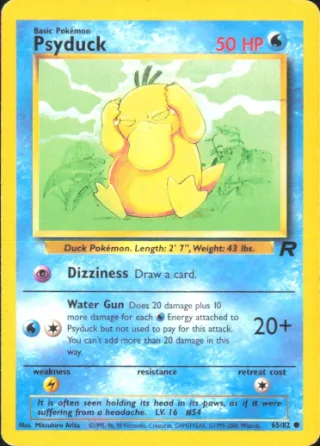 Psyduck - Team Rocket #65