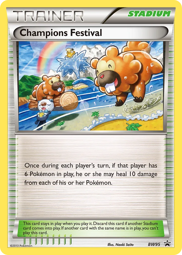 Champions Festival (2013) - BW Black Star Promos #BW95