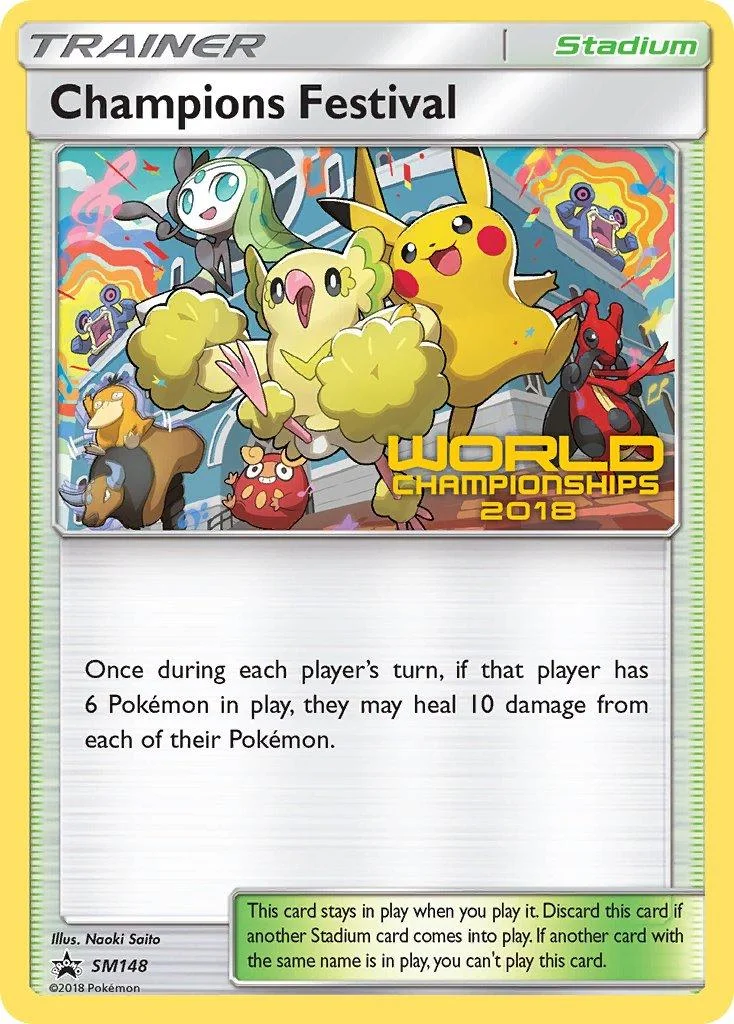 Champions Festival (2018) - SM Black Star Promos #SM148