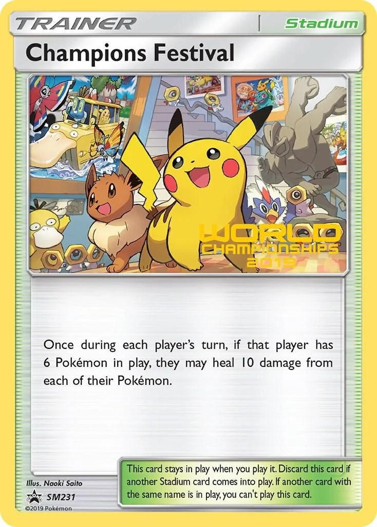 Champions Festival (2019) - SM Black Star Promos #SM231