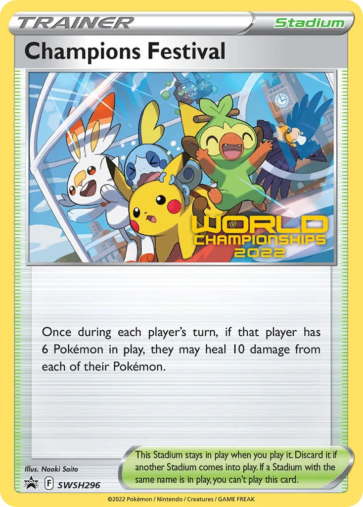 Champions Festival (2022) - SWSH Black Star Promos #SWSH296