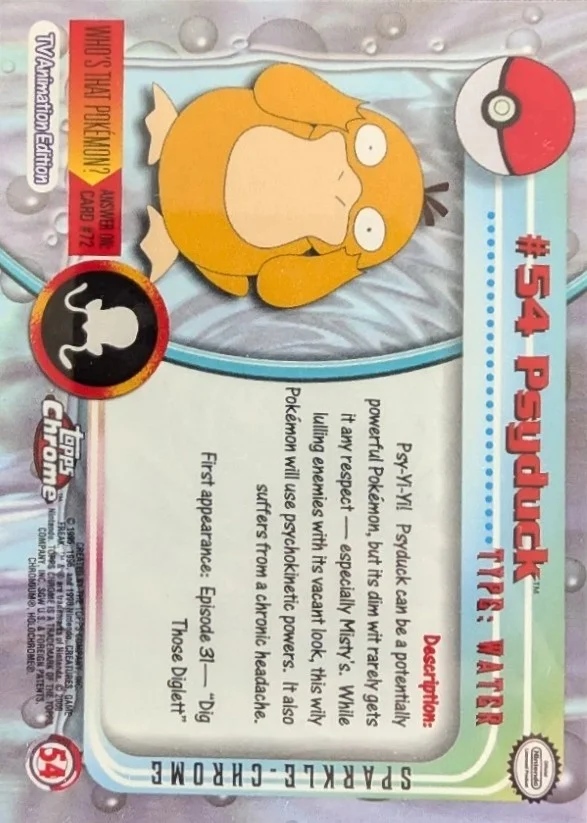 Psyduck - rear