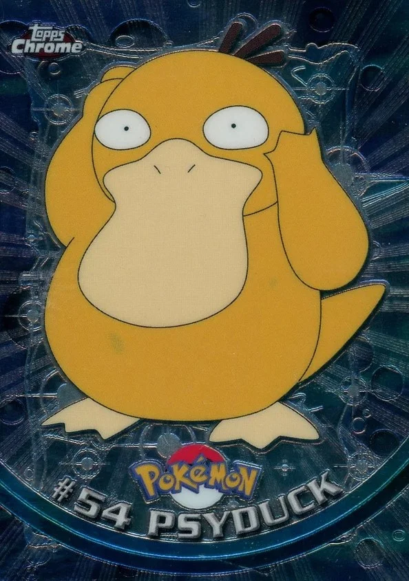 Psyduck - Topps Chrome Pokémon Series 1 #54