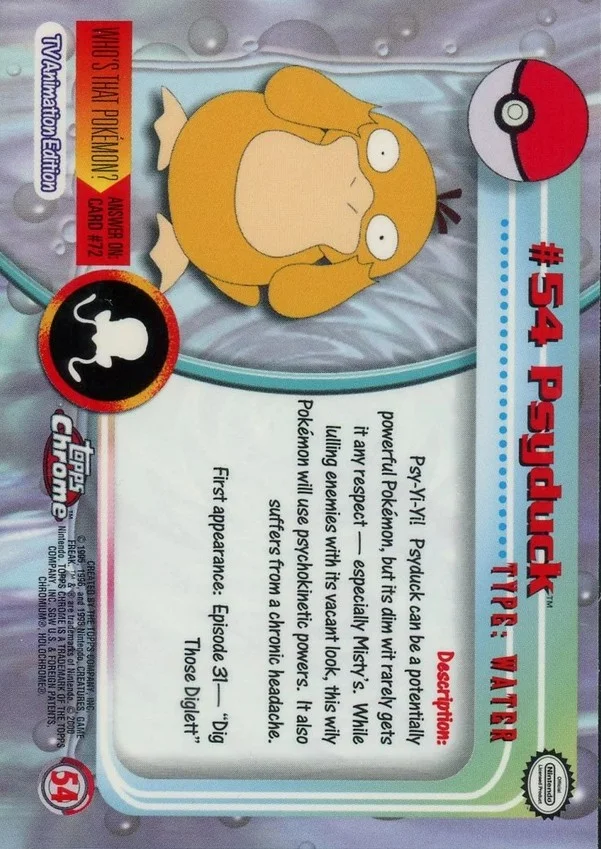 Psyduck - rear