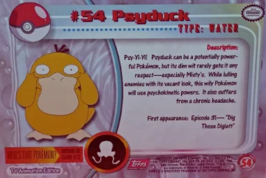 Psyduck - rear