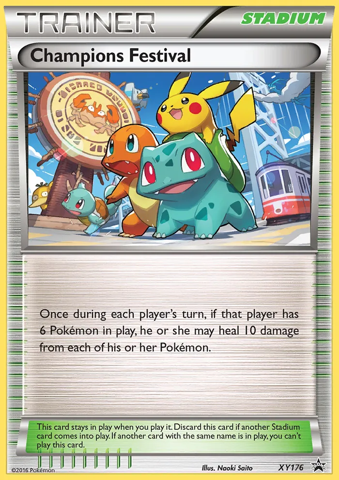 Champions Festival (2016) - XY Black Star Promos #XY176