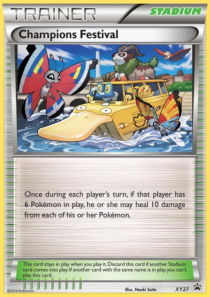 Champions Festival (2014) - XY Black Star Promos #XY27